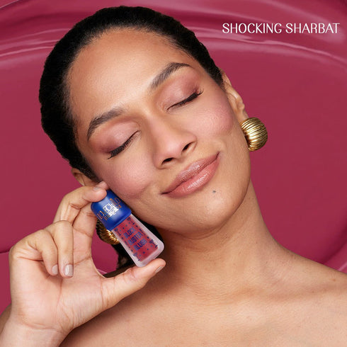 LoveChild Shocking Sharbat | Block Buster Blush Deep Pink | Dewy Matte Finish